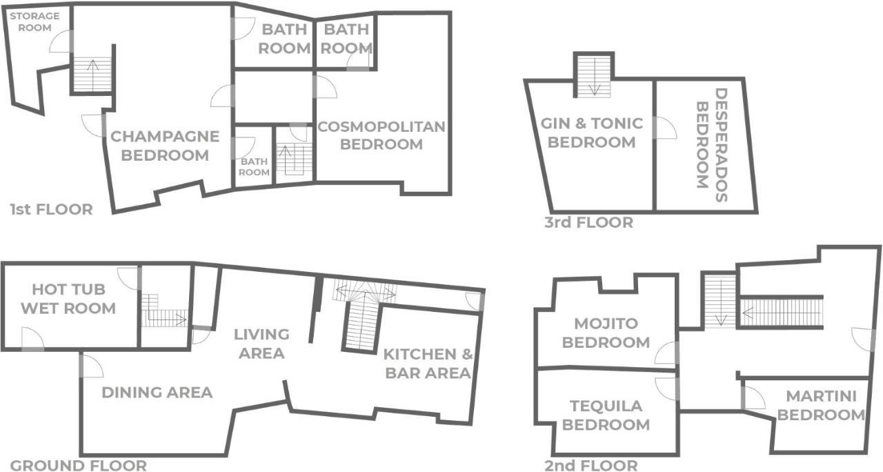 Apartment The Tudor Gathering - Events Groups - Up To 30 - Hot Tub Chester